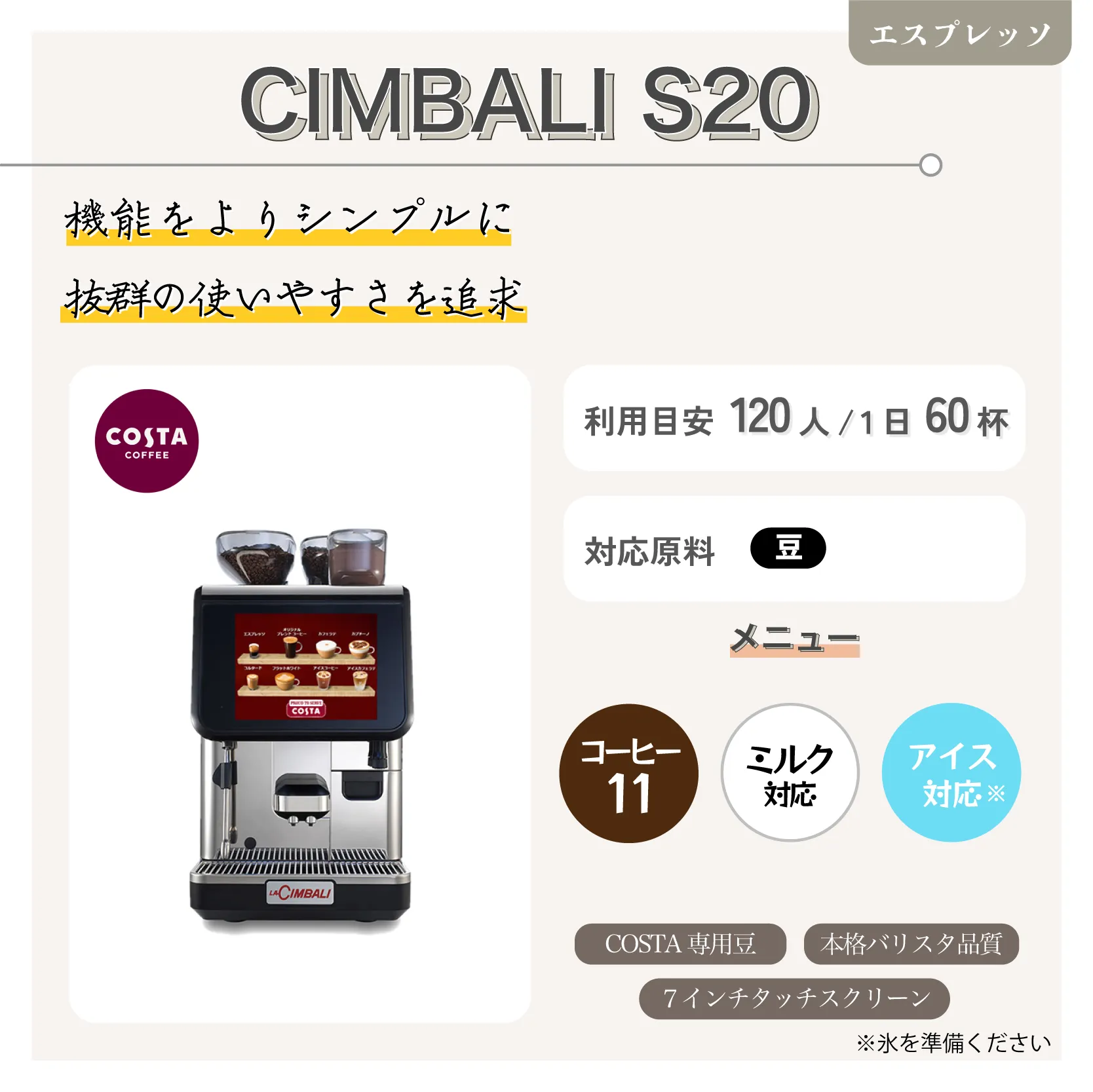 CIMBALI S20